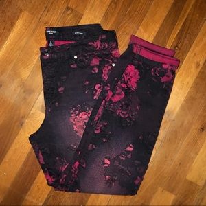 Nine West Floral Jeans